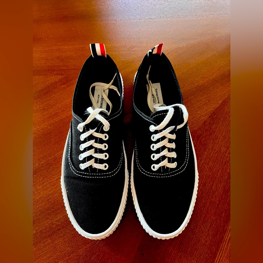 Thom Browne Canvas Sneakers